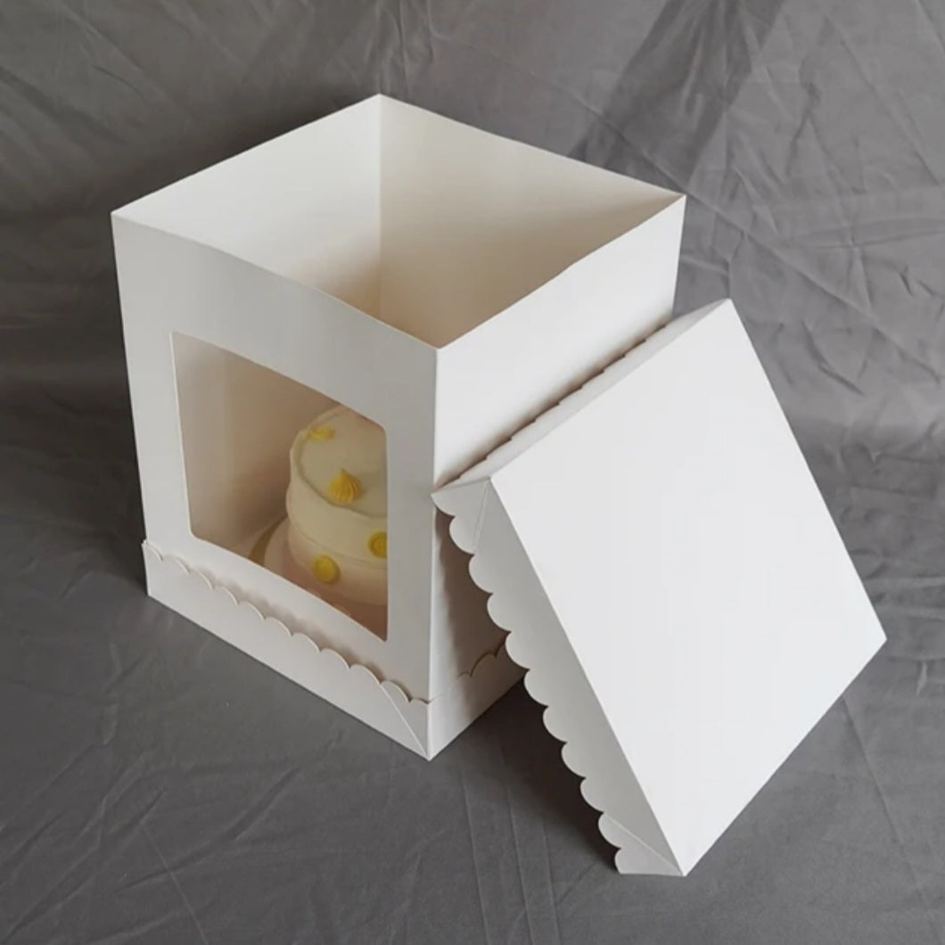 Pack of 10- 8x10 inch cake box